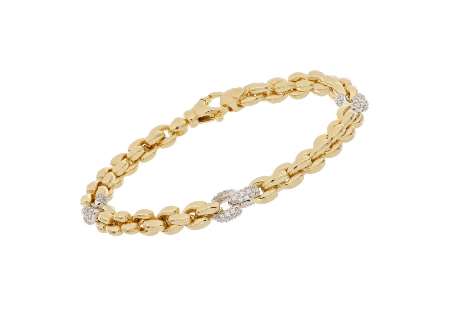 Collezione Embrace CZ catena Stampato
