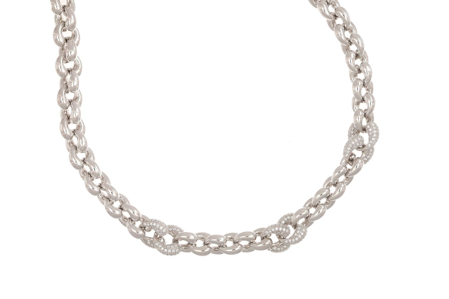 Collezione Embrace CZ catena Stampato
