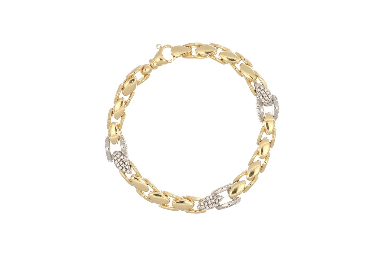 Collezione Embrace CZ catena Stampato